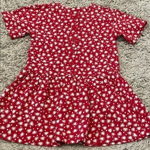 Vintage 1990’s Palettes Heart Dress, Size 6X